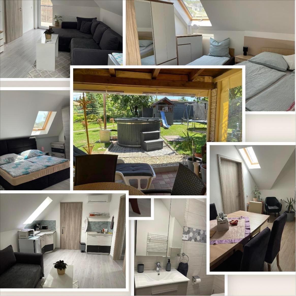 Jasmin Apartment House Vonyarcvashegy Eksteriør bilde